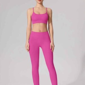 Seluar Yoga Denim Pakaian Aktif Selesa Bergaya Ruxi my345