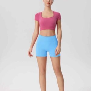Seluar Yoga Pinggang Tinggi Lancar Ruxi my109
