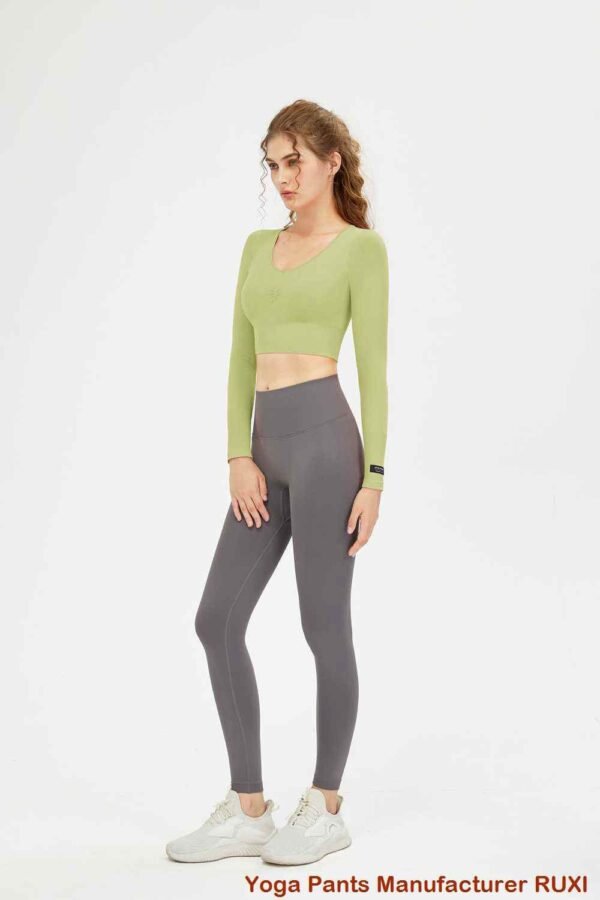 Scrunch Bum Gym Legging Seluar Kecergasan Pinggang Tinggi