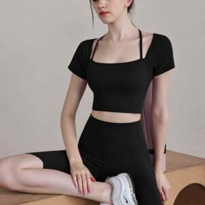 Legging Athletic Flare untuk Wanita Bergaya Selesa Ruxi
