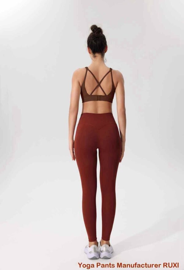 Seluar Yoga Tie Dye Pakaian Kecergasan Bergaya Selesa Ruxi