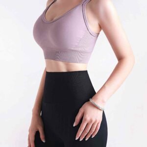 Legging Gym Scrunch Pinggang Tinggi Angkat Punggung Selesa