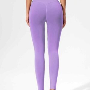 Legging Senaman Berprestasi Tinggi Merah Ruxi my96