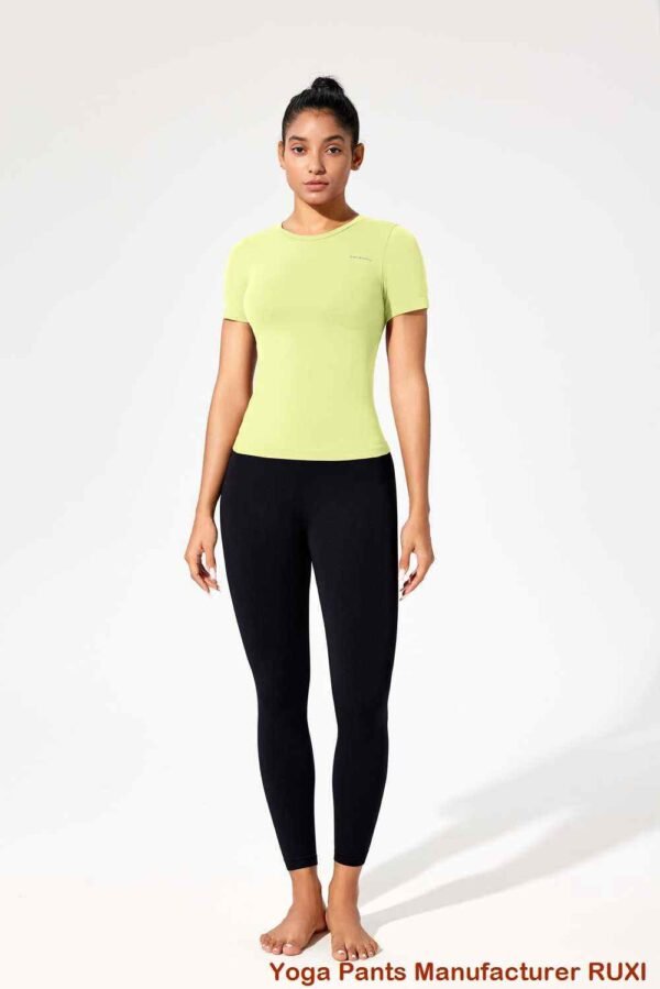 Legging Pinggang Tinggi V Jahitan Keselesaan Terunggul