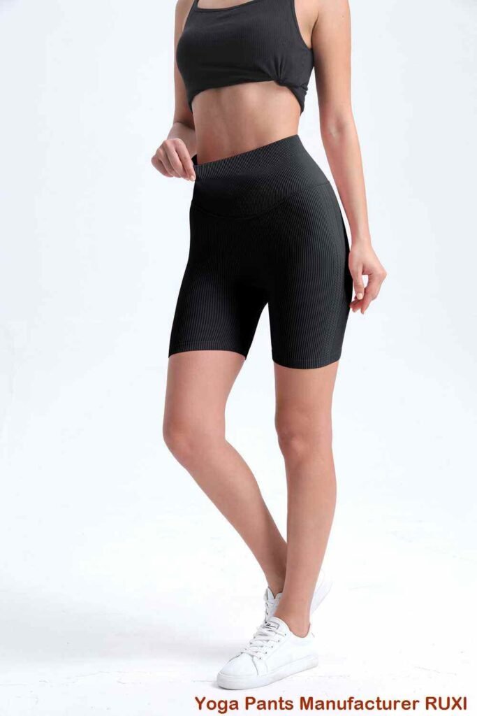 seluar pendek gim dengan scrunch Ruxi my3078