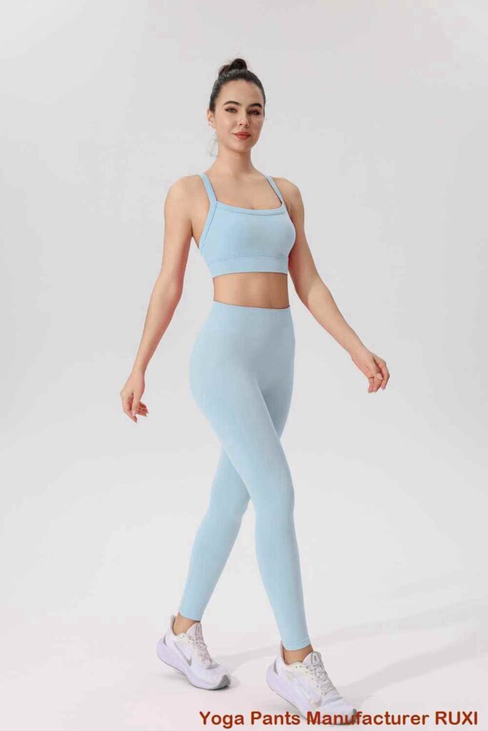 Set Pendek Yoga Dua Keping untuk Wanita Ruxi my3523