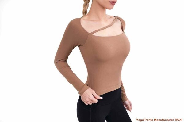 Kuning Sports Bra High Support Fabrik Bernafas Ruxi my1030