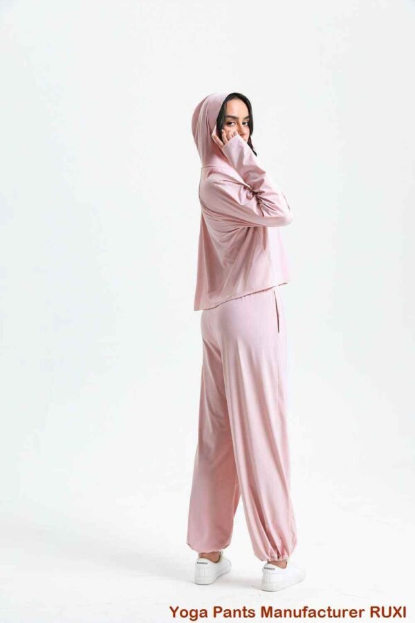 Seluar Yoga Flare Hitam Bergaya Selesa Ruxi my89