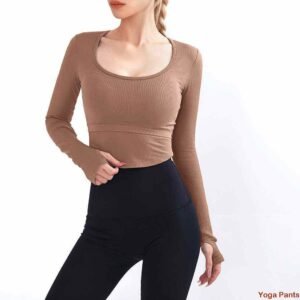 Seluar Yoga Cetak Leopard untuk Wanita Ruxi my494