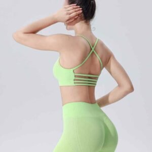 Seluar Pendek Gim Pinggang Tinggi untuk Wanita Ruxi my2757