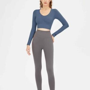 Legging Musim Sejuk yang Selesa dengan Poket untuk Wanita