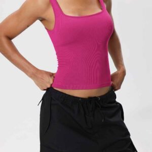 Seluar Yoga Hitam dengan Poket Ruxi my277
