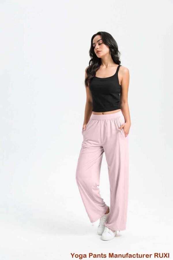 Legging Flare Tebal Keselesaan Regangan Pinggang Tinggi