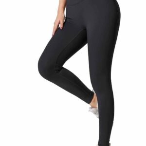 Seluar Pendek Yoga Hitam Wanita Selesa Bergaya Ruxi my408
