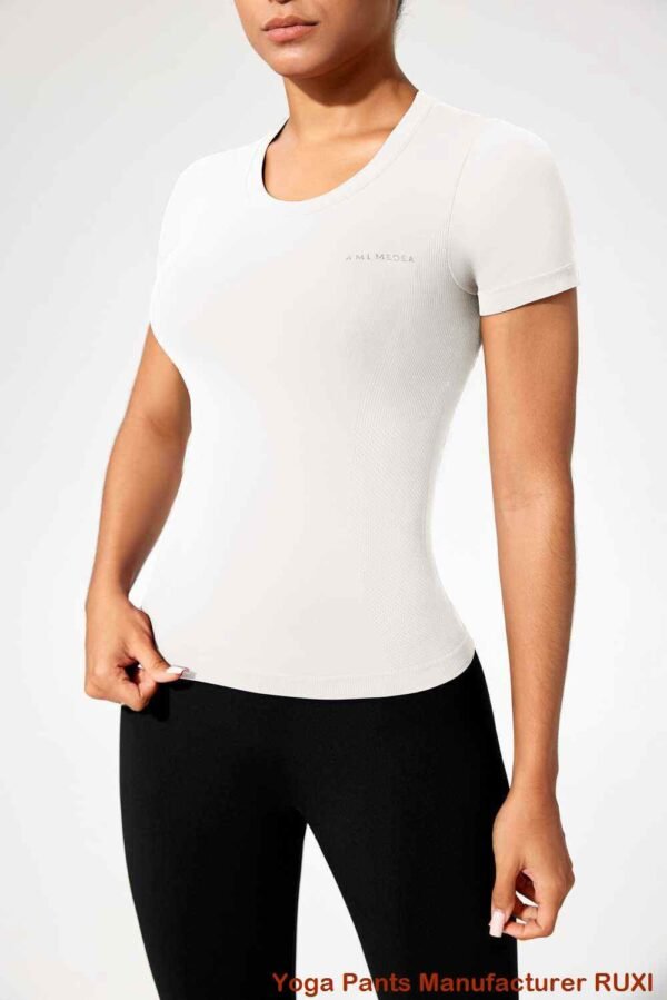 V Waist Yoga Pants Pakaian Aktif Bergaya Selesa Ruxi my487