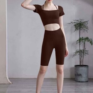 Pakaian Yoga Kapas Premium untuk Wanita Ruxi my249