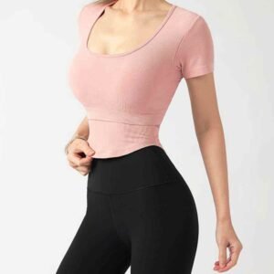 seluar pendek gim terbaik untuk wanita Ruxi my1653