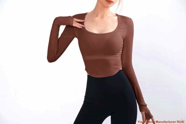 Seluar Yoga Pangkas Kaki Lebar untuk Wanita Ruxi my209