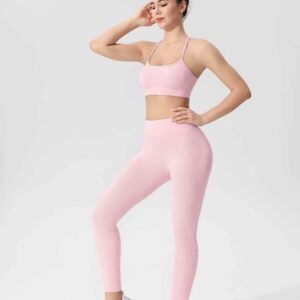 Seluar Yoga Longgar dengan Poket untuk Wanita Ruxi my417