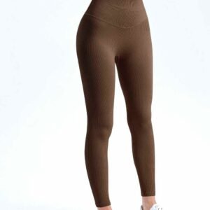 Heather Grey Flare Legging Bergaya Selesa Ruxi my476