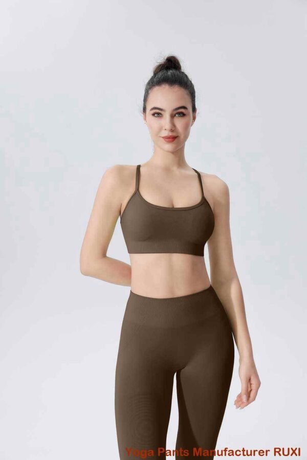 3x Seluar Yoga Pakaian Aktif Stretch yang Selesa Ruxi